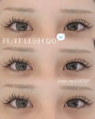 マツエク・マツパ luosilque Naha Momoのマツエク・マツパデザイン