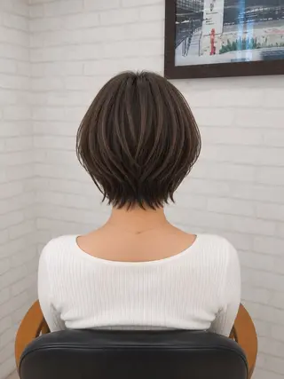 ショート 【韓国風特化】 池田一之のヘアスタイル