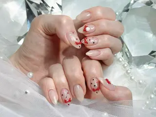 ネイル Natsuki ໒꒱ワンホン韓国のネイルデザイン