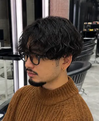ショート メンズ 💈メンズ特化/ パーマ特化ren🎸のヘアスタイル