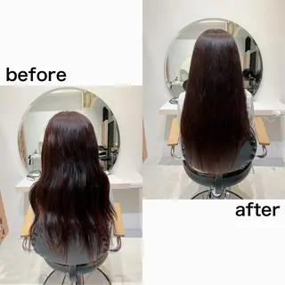 ロング パーマ 川間 将彦のヘアスタイル