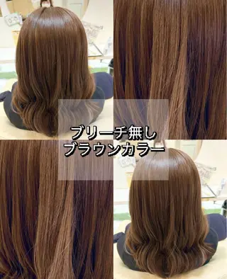 ミディアム ~eMu~ hikaruのヘアスタイル