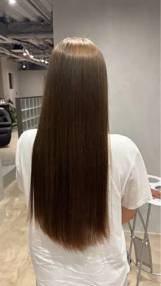 ロング hirano harukaのヘアスタイル