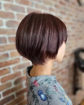 ショート カラー 木村 純也のヘアスタイル
