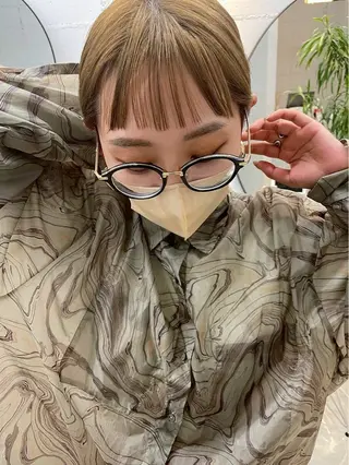 ショート HAKU 津久野のヘアスタイル