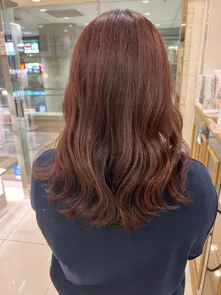 ロング カラー レイヤーカット 小飯田　武斗のヘアスタイル