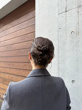 ヘアアレンジ 誰もが憧れる艶髪✨ /アレンジヘア🎀のヘアスタイル