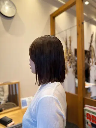 ミディアム パーマ 🤍江坂 ハヤシアヤナ🤍のヘアスタイル