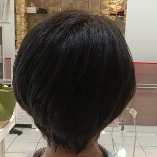 ショート 透明感カラー×美眉 🎀みゆう🎀のヘアスタイル