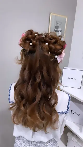 ロング 京都最安価エクステ muuka🦋のヘアスタイル
