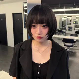 ショート カラー 透明感カラー🤍/ 韓国ヘア🎀めいのヘアスタイル