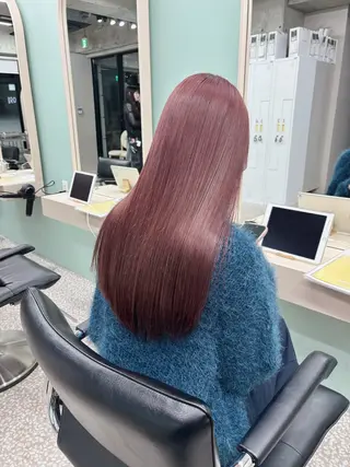 ロング nanami IROW大名のヘアスタイル