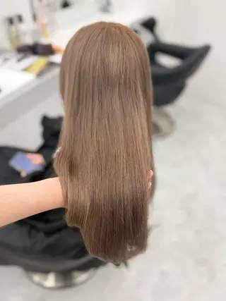 ロング カラー 🥂上品ワンホンヘア 🥂nozomiのヘアスタイル