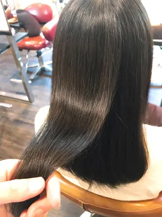 ロング 縮毛矯正/ 髪質改善 /ショート 圍 崇行のヘアスタイル