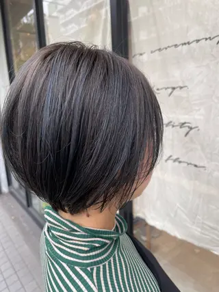 ショート カラー 塚本 昂のヘアスタイル