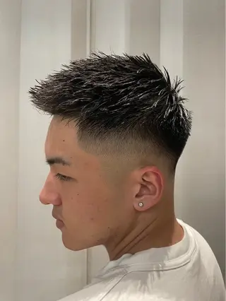 ショート メンズ 水野 華のヘアスタイル
