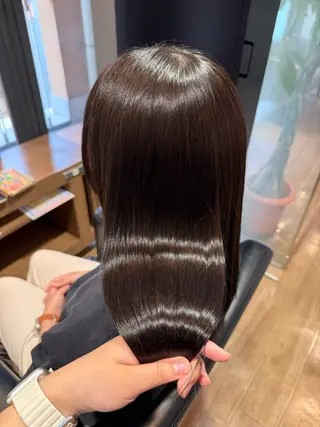 ミディアム 丸山 亜加理のヘアスタイル