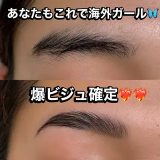 アイブロウ 海外風眉毛特化🤎 Nanase.libの眉毛・アイブロウイメージ