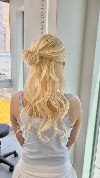 ヘアアレンジ GiseL ハイトー ンSa_ya🎀のヘアスタイル
