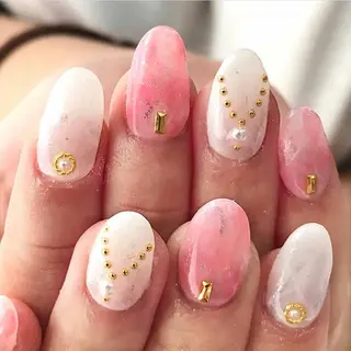 ネイル 渋谷/チップ長さ出し 👑アプレgel-xのネイルデザイン