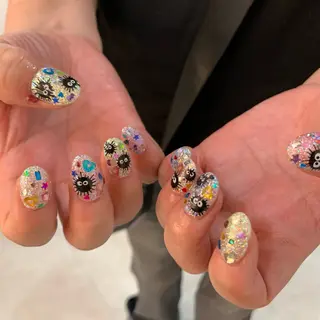 ネイル 栗田 ゆう子のネイルデザイン