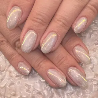 ネイル マグ🧲等なんでも ワンカラー5700円のネイルデザイン