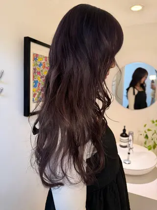 カラー かがやしづ ⭐️カラーモデルのヘアスタイル