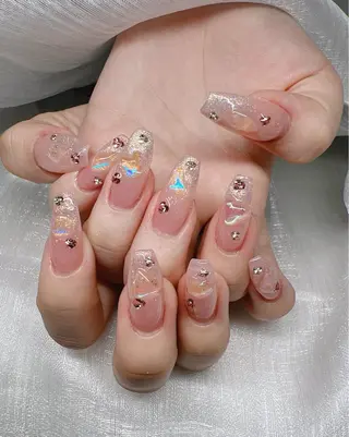 ネイル Lee Nails チップ長さだし専門店のネイルデザイン