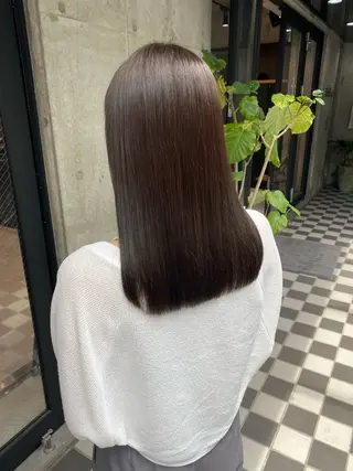 ロング 海外風ハイライト／ Rizuのヘアスタイル