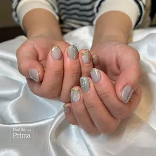 ミディアム ネイル SalonPrima 西院Nail&Eyeのネイルデザイン