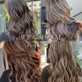 ロング カラー sera 🎀ベージュのヘアスタイル