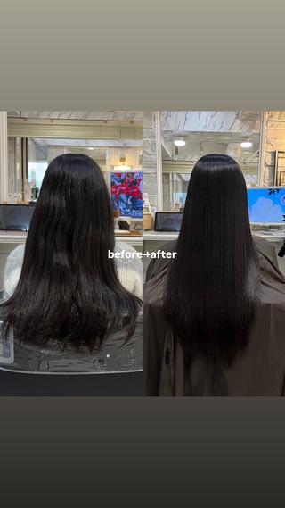 ロング 八木橋 音寧のヘアスタイル