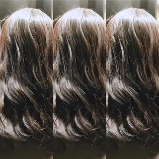 ロング カラー 上條 航平のヘアスタイル