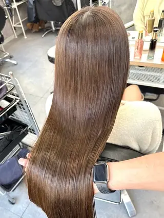 ロング ✧ハイトーン/カラー モデル募集/ﾕﾒﾘ✧のヘアスタイル