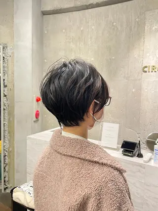 ショート パーマ ショートパーマ 🫧ちひろ🫧のヘアスタイル