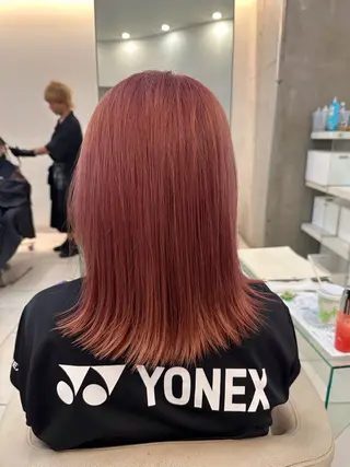 セミロング レイヤー/ハイトーン /メンズパーマのヘアスタイル