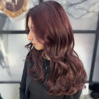 ロング カラー Ren. 🦋デザインカラーのヘアスタイル