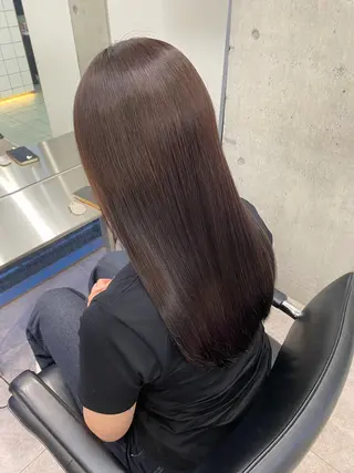 ロング カラー 透明感カラー🪽/ かのんのヘアスタイル