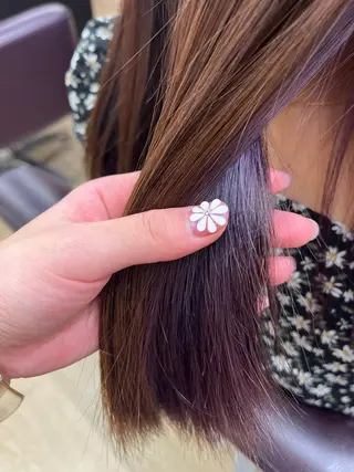 セミロング こぐれ みあんのヘアスタイル