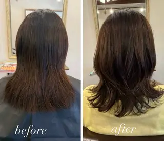 パーマ 森川 美保のヘアスタイル