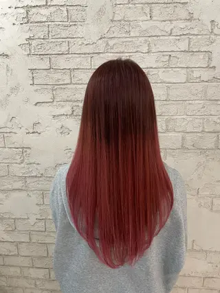 ロング カラー メイク指名NO1りこ カットモデル募集中のヘアスタイル