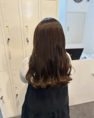 カラー Sherry/R 三川町　木村祐里奈のヘアスタイル