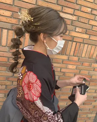 ロング ヘアアレンジ layer cut 店長/MIKUのその他イメージ