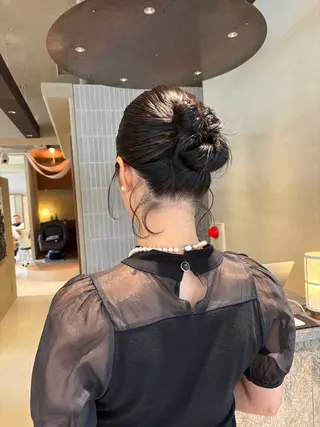 ミディアム メンズ/顔周りカ ット中目黒akaneのヘアスタイル