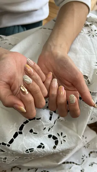 ネイル SHIRO lien Aのネイルデザイン