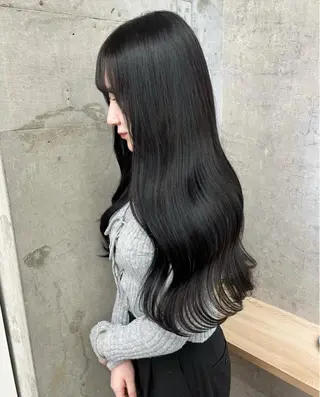 セミロング カラー ✨透明感カラー🫧 れんのヘアスタイル