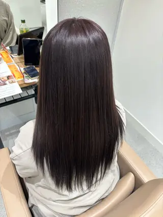カラー 彦坂 優月のヘアスタイル