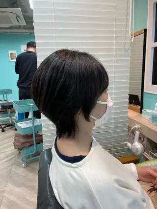 ショート 柳井 健太のヘアスタイル