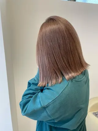 カラー 美髪縮毛矯正✨ カラーが得意💪本間のヘアスタイル