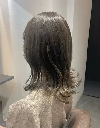 ミディアム 伊達 育海のヘアスタイル